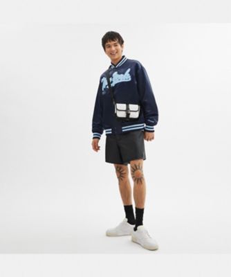 リーグ　クロスボディ　バッグ　１９・シグネチャー　キャンバス